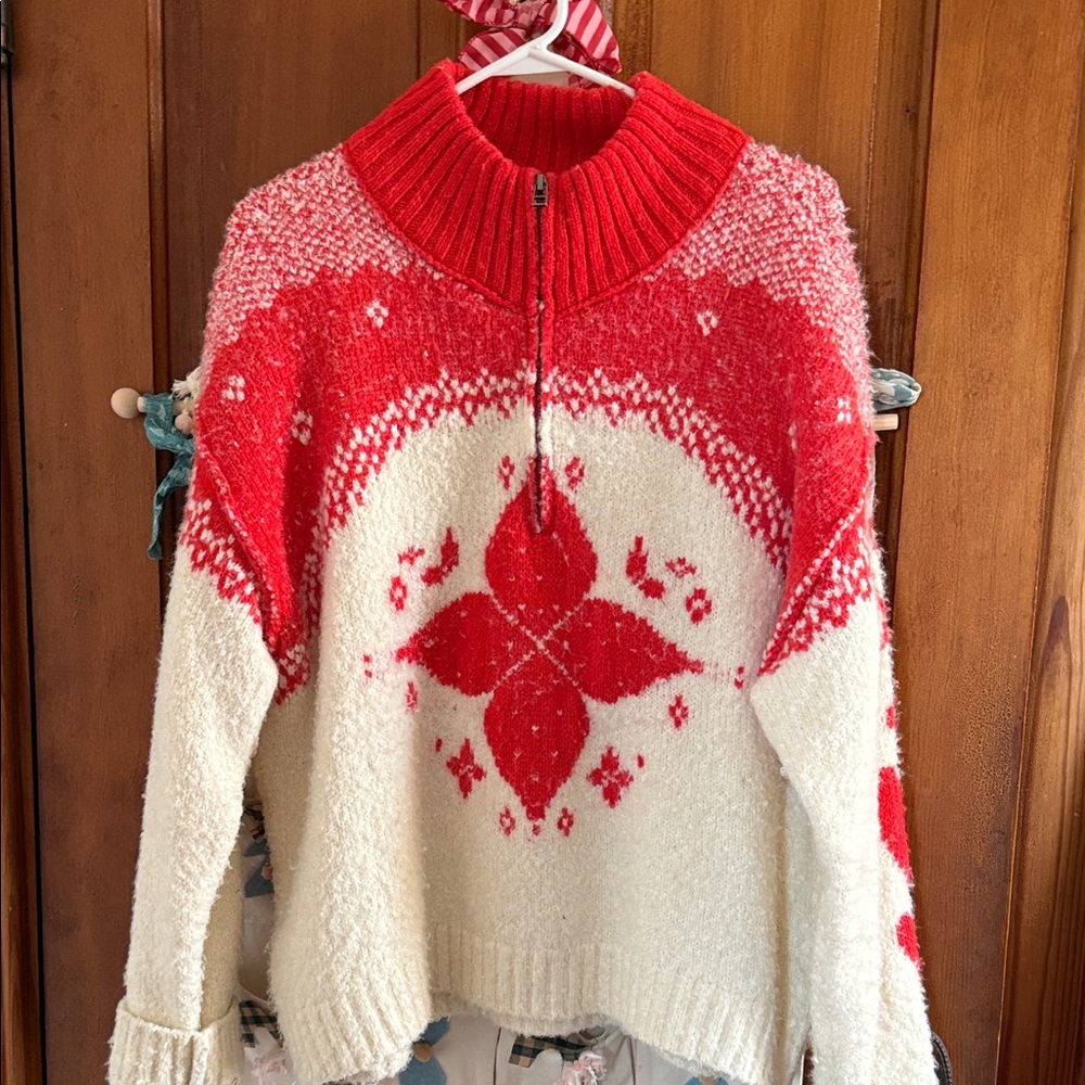 Free People Mythical Half Zip Pullover